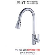 Vòi Rửa Bát Dây Rút RXK802B