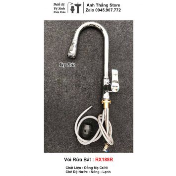 Vòi Rửa Bát Dây Rút RX188R