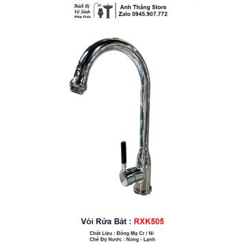 Vòi Rửa Bát Nóng Lạnh RXK505