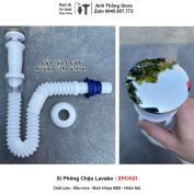 Xi Phông Chậu Lavabo Nhựa Sun XPCK01