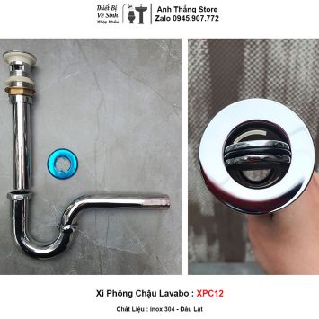 Xi Phông Chậu Lavabo inox XPC12