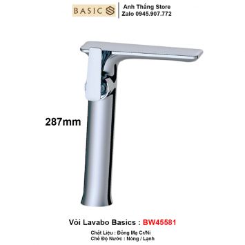 Vòi Rửa Lavabo Basics BW45581