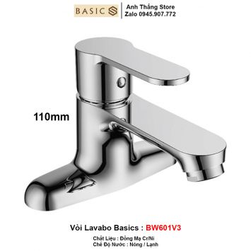 Vòi Rửa Lavabo Basics BW601V3