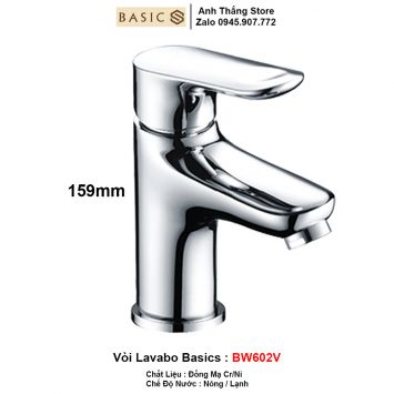 Vòi Rửa Lavabo Basics BW602V