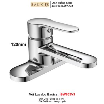 Vòi Rửa Lavabo Basics BW603V3