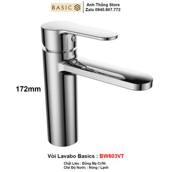 Vòi Rửa Lavabo Basics BW603VT