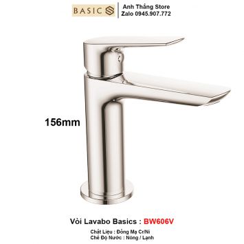 Vòi Rửa Lavabo Basics BW606V