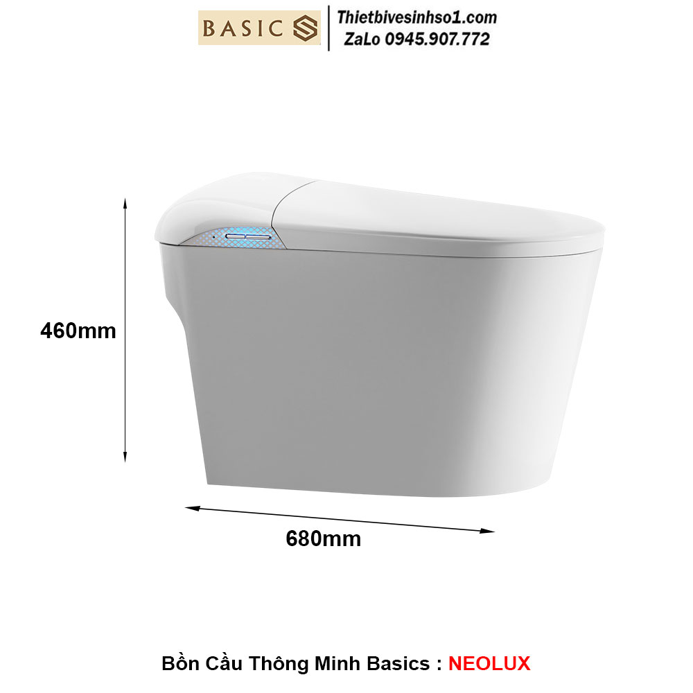 Bồn Cầu Thông Minh Điện Tử Basics NEOLUX