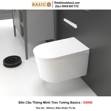 Bồn Cầu Thông Minh Điện Tử Basics S5000