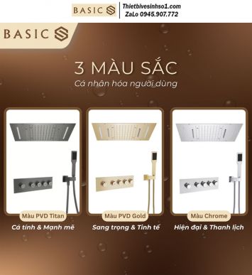 Sen Tắm Âm Tường Basic WESTON