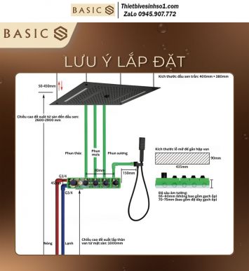 Sen Tắm Âm Tường Basic WESTON