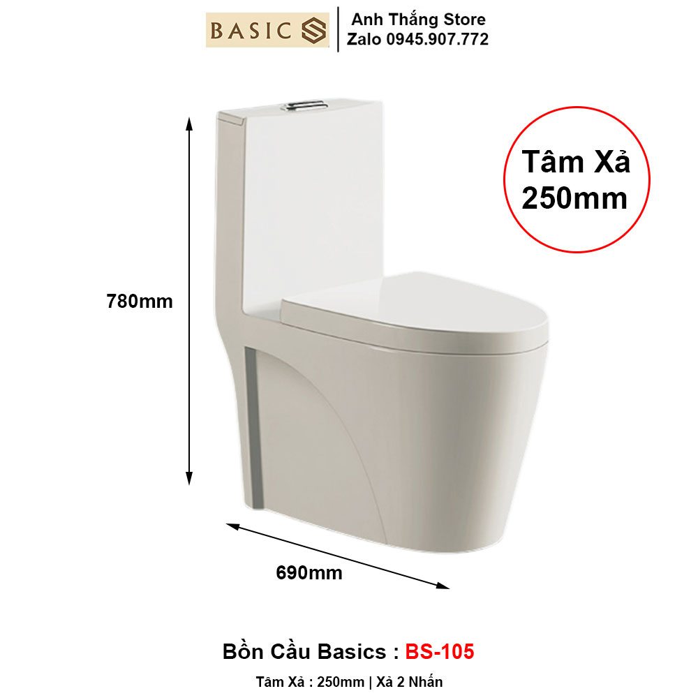 Bồn Cầu Basics BS-105