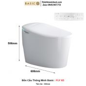 Bồn Cầu Thông Minh Điện Tử Basics FLY-X5