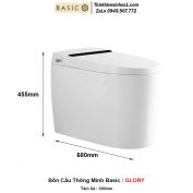 Bồn Cầu Thông Minh Điện Tử Basics GLORY