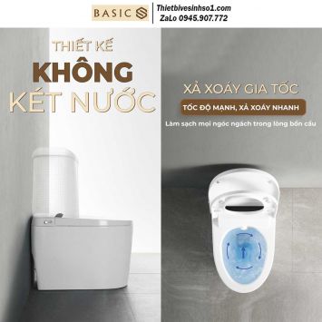 Bồn Cầu Thông Minh Điện Tử Basics GLORY