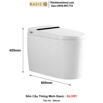 Bồn Cầu Thông Minh Điện Tử Basics GLORY