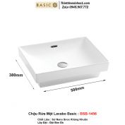 Chậu Rửa Mặt Lavabo Basics BSB-1456