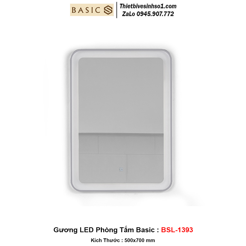 Gương LED Phòng Tắm Basic BSL-1393