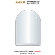 Gương Phòng Tắm Basic BSG-003