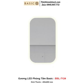 Gương LED Phòng Tắm Basic BSL-7124