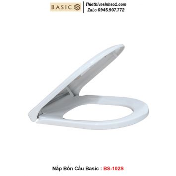 Nắp Bồn Cầu Basics BS-102S