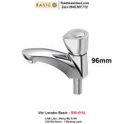 Vòi Rửa Mặt Lavabo Basic BW-615L