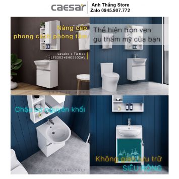 Tủ Chậu Lavabo Caesar LF5302-EH05302AV