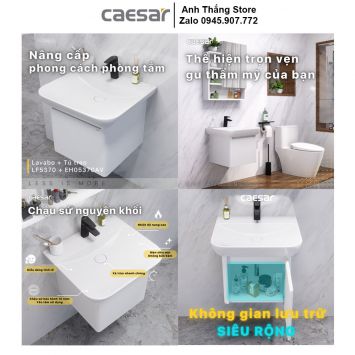 Tủ Chậu Lavabo Caesar LF5370-EH05370AV