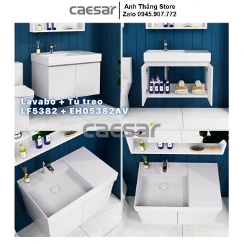 Tủ Chậu Lavabo Caesar LF5382-EH05382A