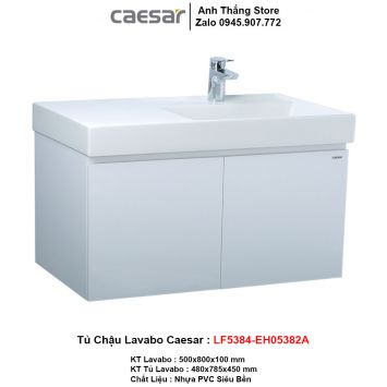 Tủ Chậu Lavabo Caesar LF5384-EH05382A