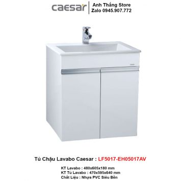 Tủ Chậu Lavabo Caesar LF5017-EH05017AV