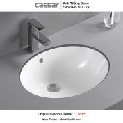 Chậu Lavabo Bàn Đá Caesar L5115