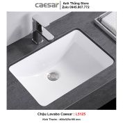 Chậu Lavabo Bàn Đá Caesar L5125