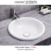 Chậu Lavabo Bàn Đá Caesar LF5016