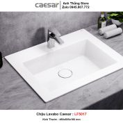 Chậu Lavabo Bàn Đá Caesar LF5017