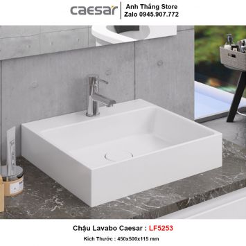 Chậu Lavabo Bàn Đá Caesar LF5253