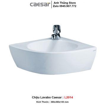 Chậu Lavabo Góc Caesar L2014