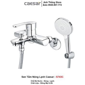 Sen Tắm Nóng Lạnh Caesar S743C