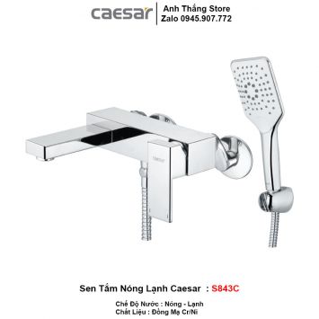 Sen Tắm Nóng Lạnh Caesar S843C