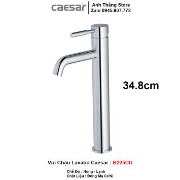 Vòi Lavabo Nóng Lạnh Caesar B225CU