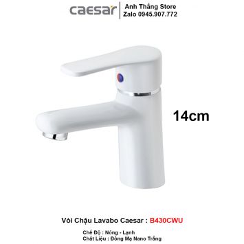 Vòi Lavabo Nóng Lạnh Caesar B430CWU