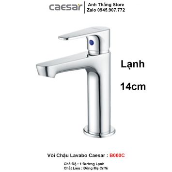 Vòi Lavabo Lạnh Caesar B060C