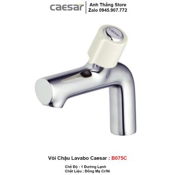 Vòi Lavabo Lạnh Caesar B075C