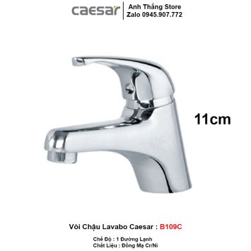 Vòi Lavabo Lạnh Caesar B109C