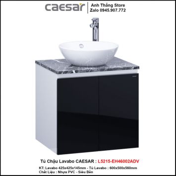 Tủ Chậu Lavabo Caesar L5215-EH46002ADV