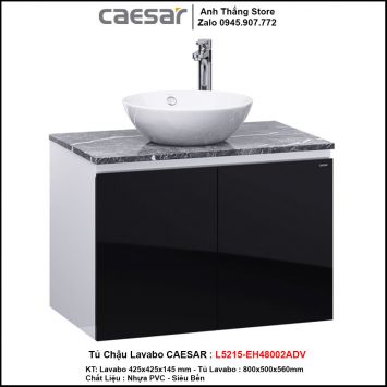Tủ Chậu Lavabo Caesar L5215-EH48002ADV