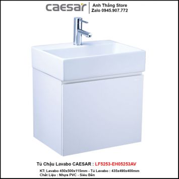 Tủ Chậu Lavabo Caesar LF5253-EH05253AV