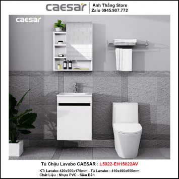 Tủ Chậu Lavabo Caesar L5022-EH15022AV