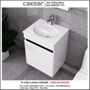Tủ Chậu Lavabo Caesar L5022-EH15022AV
