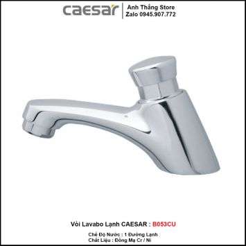 Vòi Lavabo Lạnh Caesar B053CU